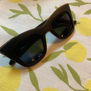 Quay “Love Child” cat eyed sunglasses